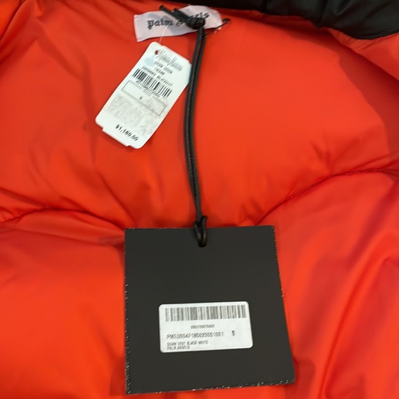 Palm angels reversible fluffy down vest - Picture 8 of 13